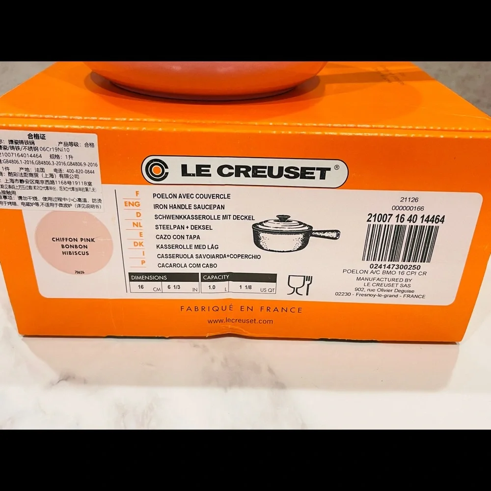 Le Creuset Saucepan with Iron Handle